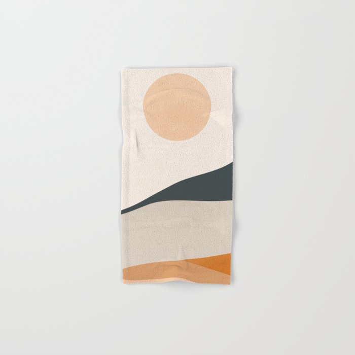 Abstract Art Landscape 14 Bath Towel Gallery Image 1