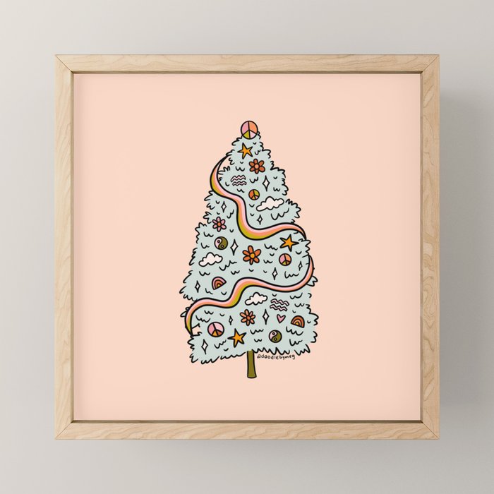 Aquarius Tree Mini Art Print Gallery Image 1