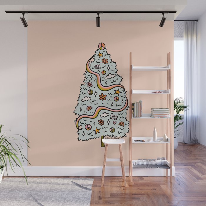 Aquarius Tree Wall Mural Gallery Image 1