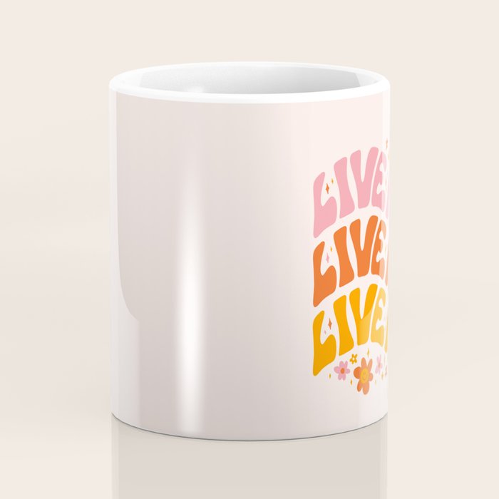 Live More Coffee Mug Gallery Image 4