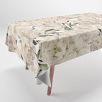 Peonies Pattern Tablecloth Gallery Image 1