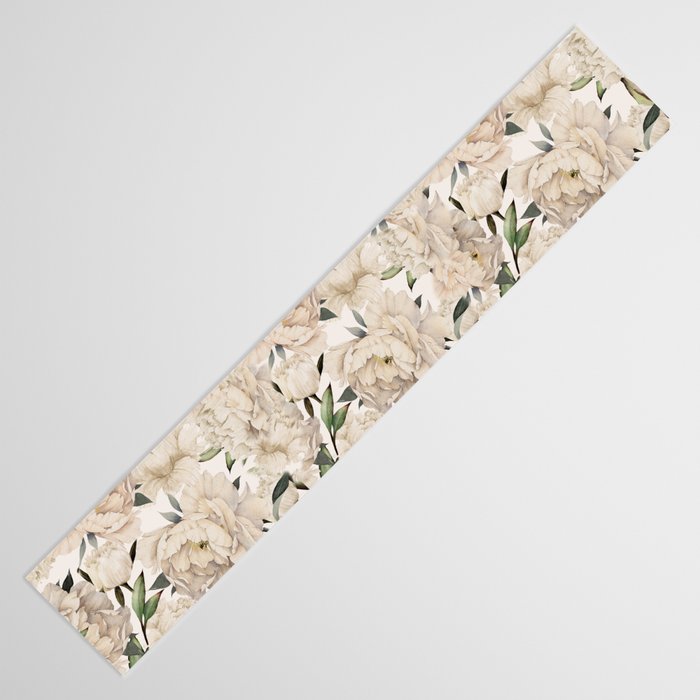 Peonies Pattern Table Runner Gallery Image 3