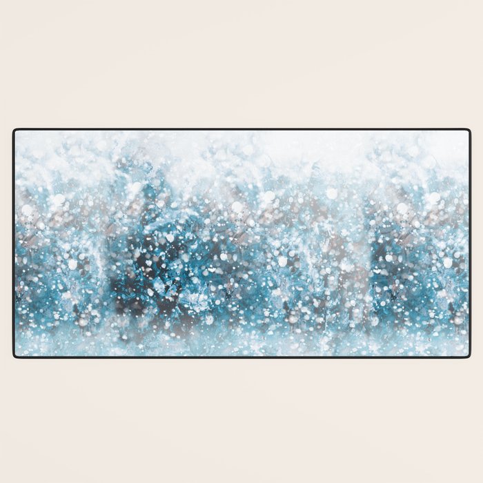 Snowflakes Desk Mat Gallery Image 3