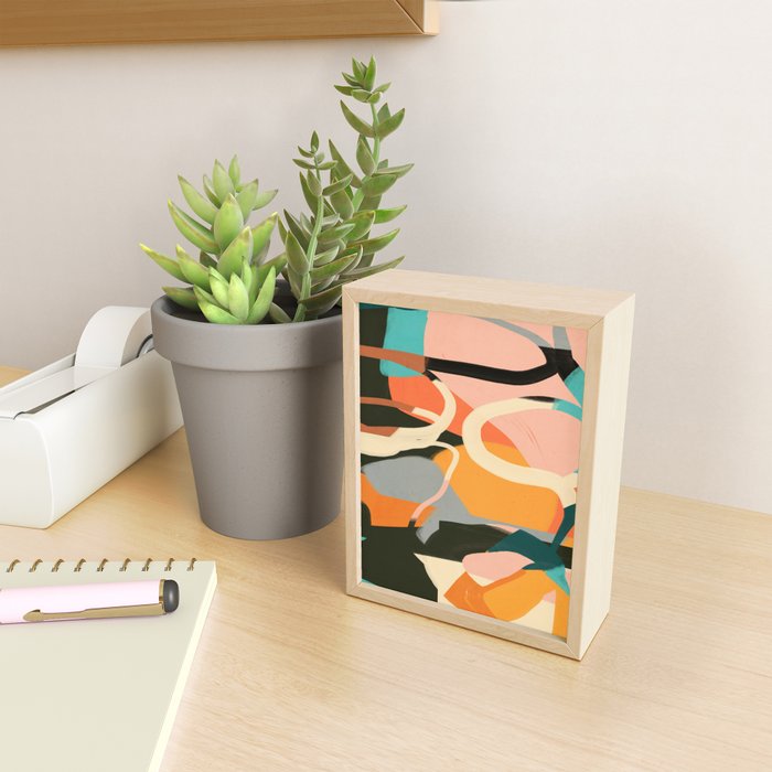 Modern Abstract Art 111 Mini Art Print Gallery Image 2