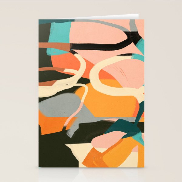 Modern Abstract Art 111 Stationery Card Gallery Image 2