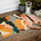 Modern Abstract Art 111 Outdoor Rug Gallery Image 2