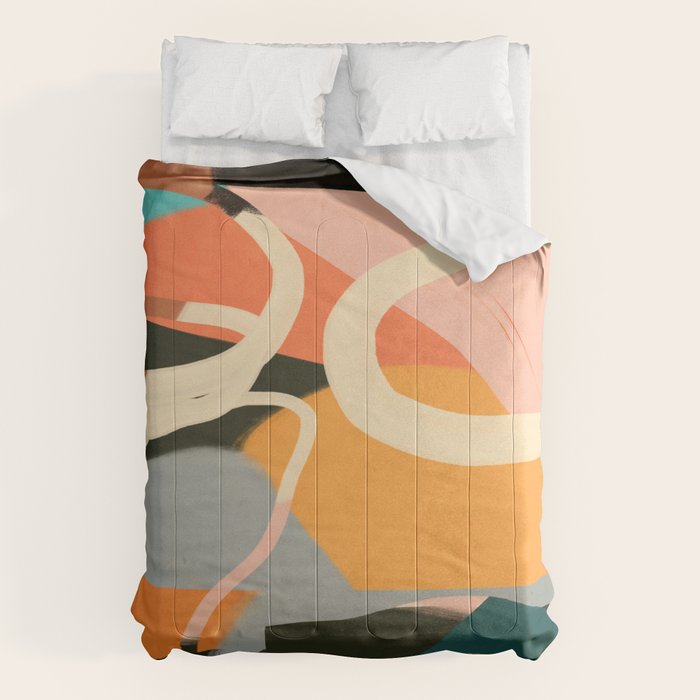Modern Abstract Art 111 Comforter Gallery Image 1