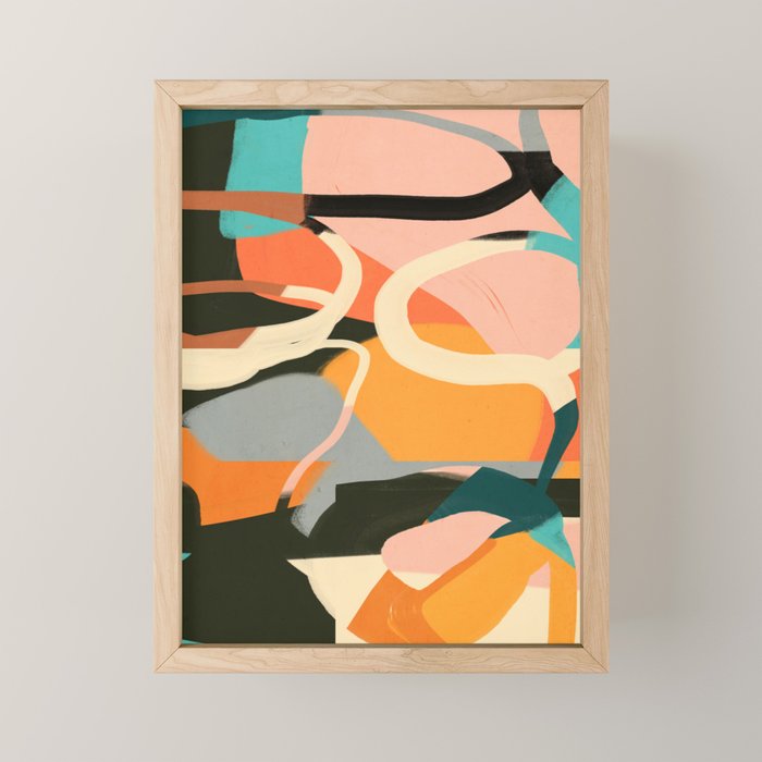Modern Abstract Art 111 Mini Art Print Gallery Image 1