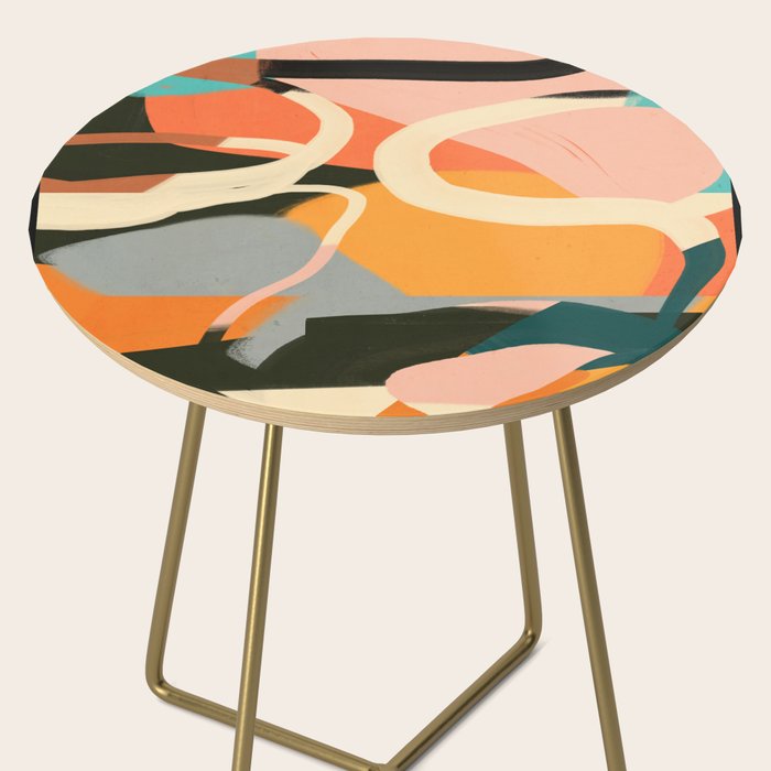 Modern Abstract Art 111 Side Table Gallery Image 2