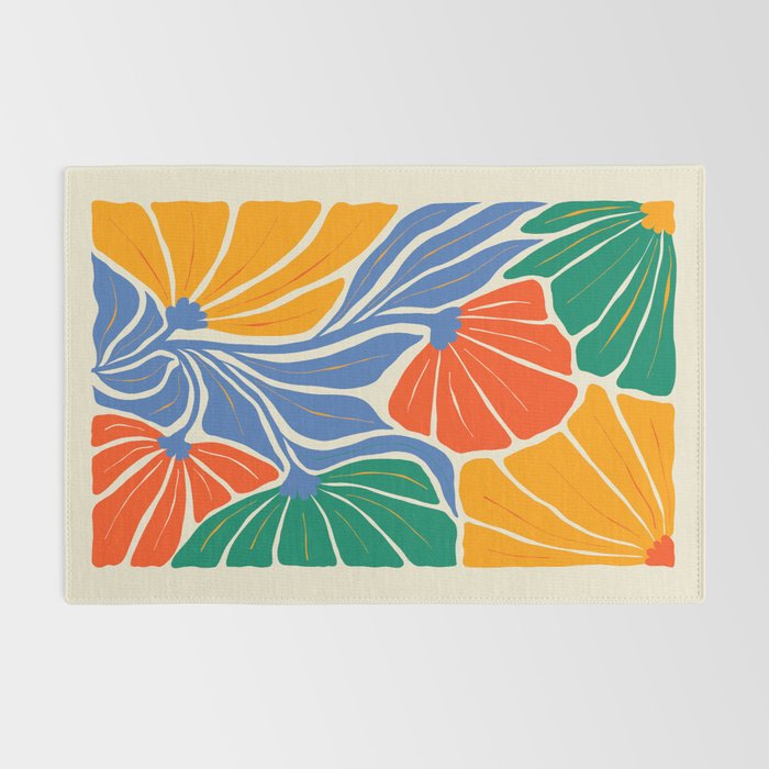 Starlight Summer: Matisse Foliage | Flower Market 002 Rug Gallery Image 2