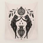 Persephone - Black Wall Tapestry Gallery Image 4
