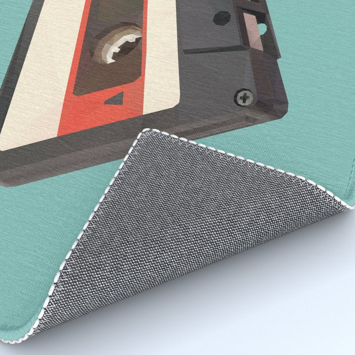 Cassette Tape Polygon Art Rug Gallery Image 4