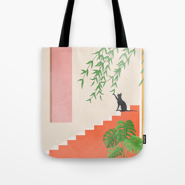 Cat Space II Tote Bag Gallery Image 1