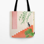 Cat Space II Tote Bag Gallery Image 1