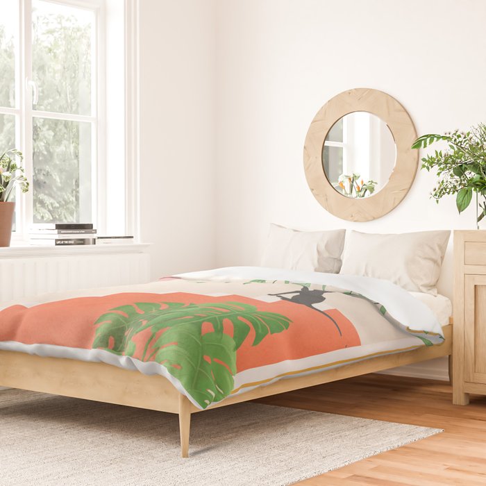 Cat Space II Duvet Cover Gallery Image 2
