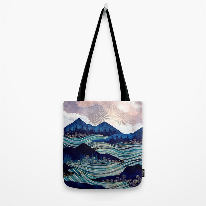Ocean Sunrise Tote Bag Gallery Image 2