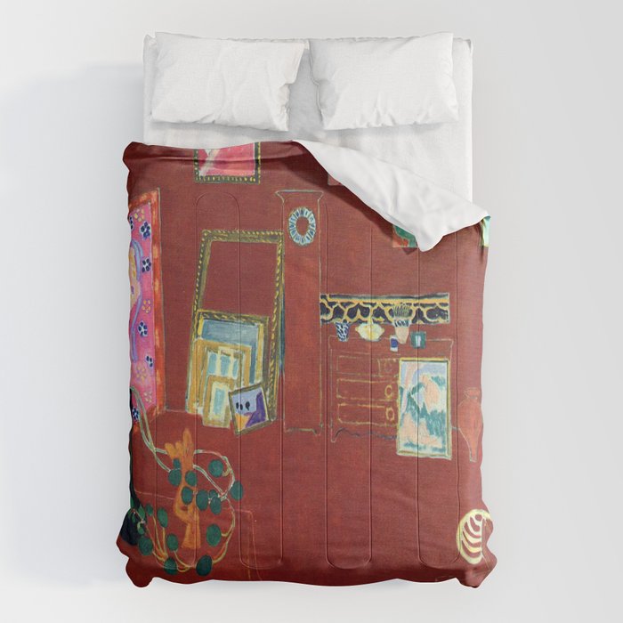 Henri Matisse The Red Studio Comforter Gallery Image 1