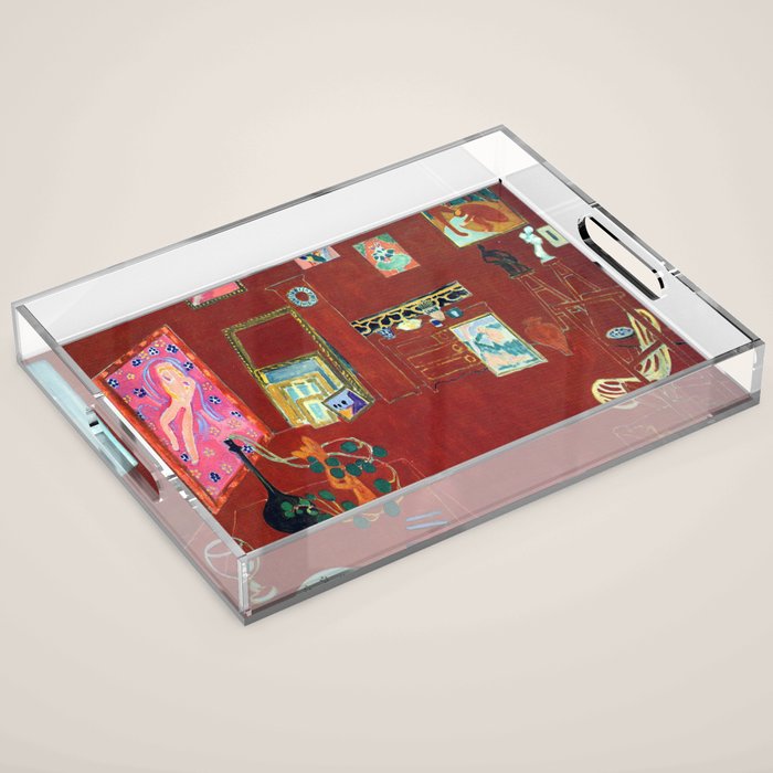 Henri Matisse The Red Studio Acrylic Tray Gallery Image 1