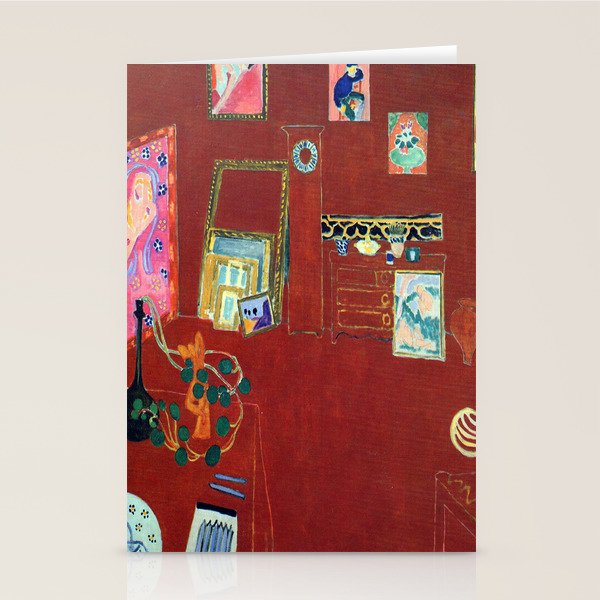 Henri Matisse The Red Studio Stationery Card Gallery Image 2