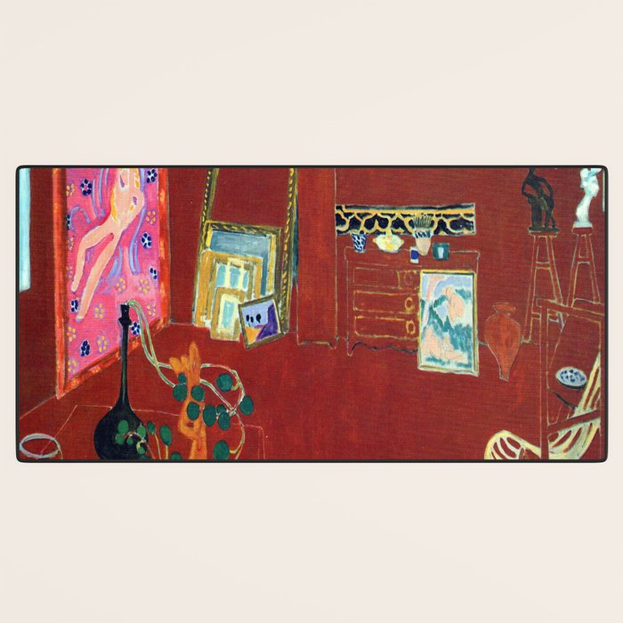 Henri Matisse The Red Studio Desk Mat Gallery Image 3