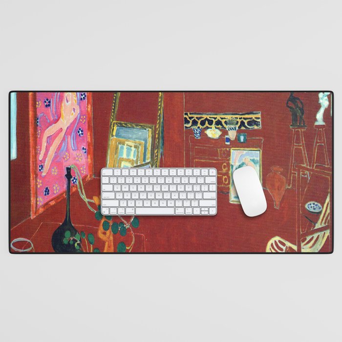 Henri Matisse The Red Studio Desk Mat Gallery Image 1