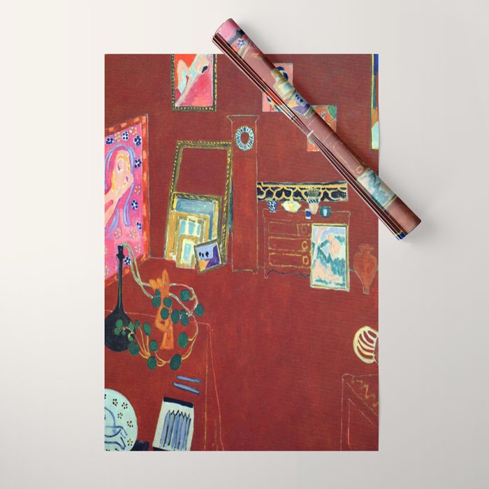 Henri Matisse The Red Studio Wrapping Paper Gallery Image 1