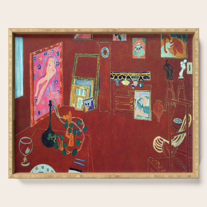 Henri Matisse The Red Studio Serving Tray Gallery Image 1