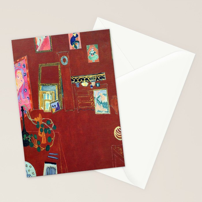 Henri Matisse The Red Studio Stationery Card Gallery Image 2