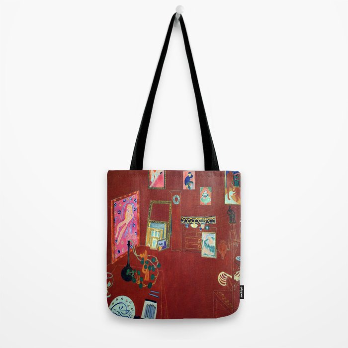 Henri Matisse The Red Studio Tote Bag Gallery Image 2