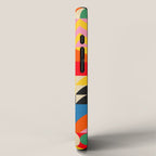 Happy Colorful Geometric Tropical Jungle iPhone Case Gallery Image 2