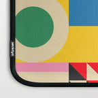 Happy Colorful Geometric Tropical Jungle Laptop Sleeve Gallery Image 3
