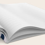 Navy Blue Zebra Animal Print Notebook Gallery Image 2