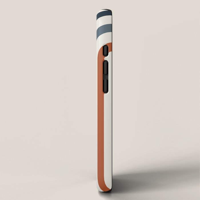 Bold Curvature Stripes IV iPhone Case Gallery Image 2
