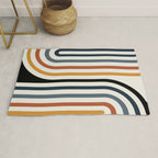 Bold Curvature Stripes IV Rug Gallery Image 1
