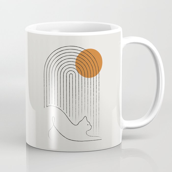 Cat Landscape 152 Coffee Mug Gallery Image 1