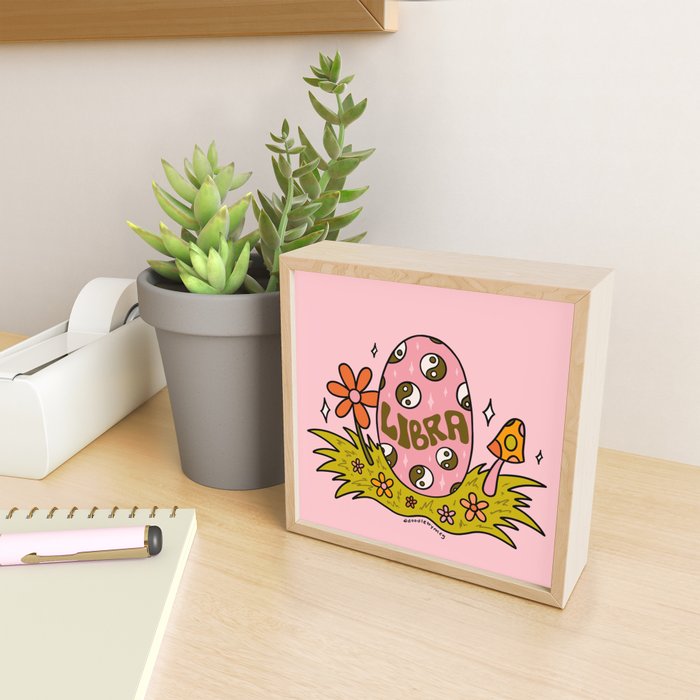Libra Easter Egg Mini Art Print Gallery Image 2
