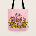 Libra Easter Egg Tote Bag Gallery Image 1