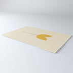 Vintage Tulip Minimalism - Yellow Rug Gallery Image 3
