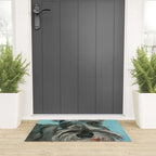 Schnauzer Dog Portrait Welcome Mat Gallery Image 3