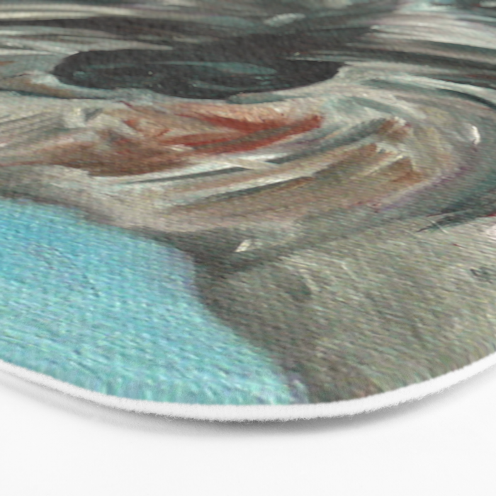 Schnauzer Dog Portrait Bath Mat Gallery Image 3