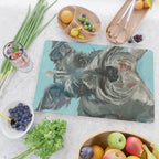 Schnauzer Dog Portrait Cutting Board Gallery Image 2