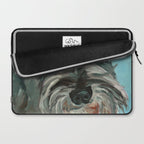 Schnauzer Dog Portrait Laptop Sleeve Gallery Image 2