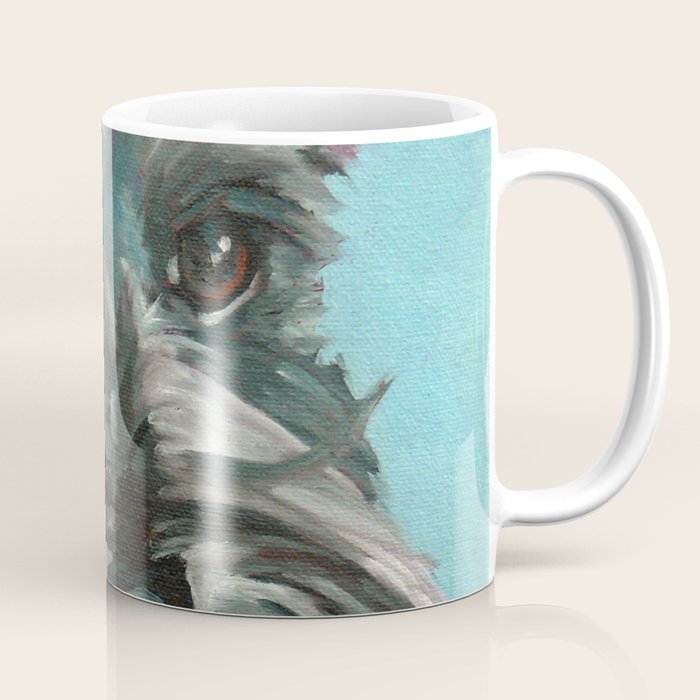 Schnauzer Dog Portrait Coffee Mug Gallery Image 1