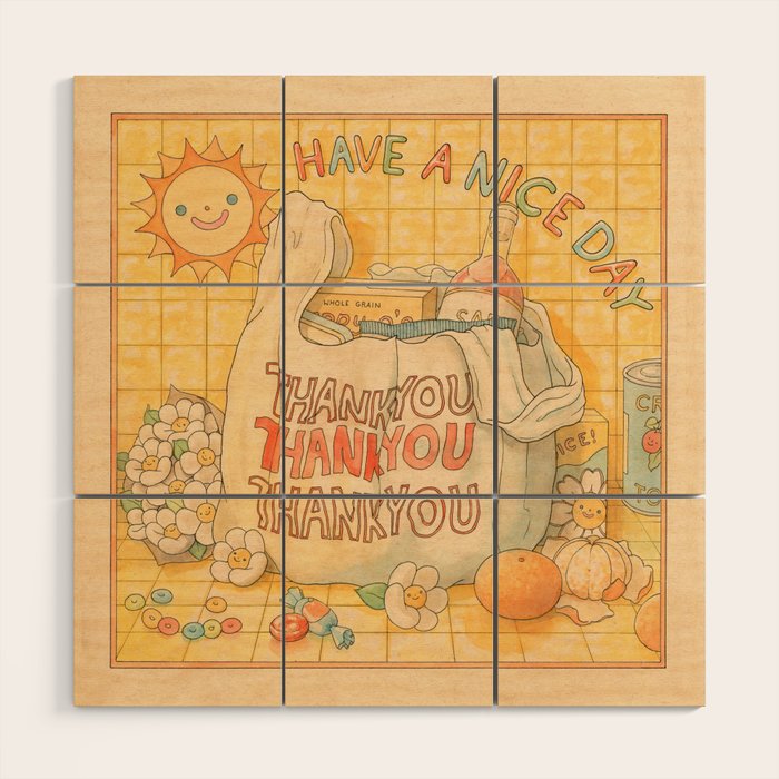 Have a Nice Day Wood Wall Art Gallery Image 1