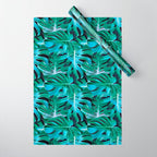 Monstera leaves Wrapping Paper Gallery Image 1