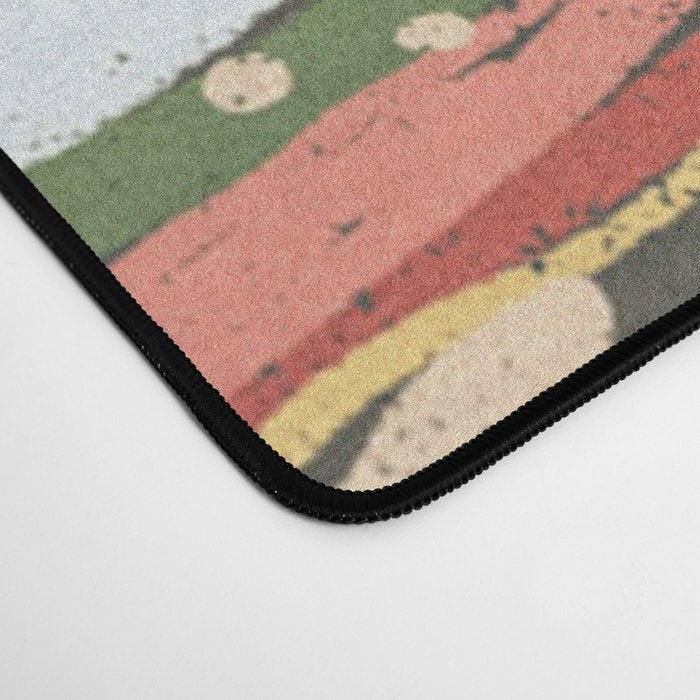 Retro marble #5 Desk Mat Gallery Image 4