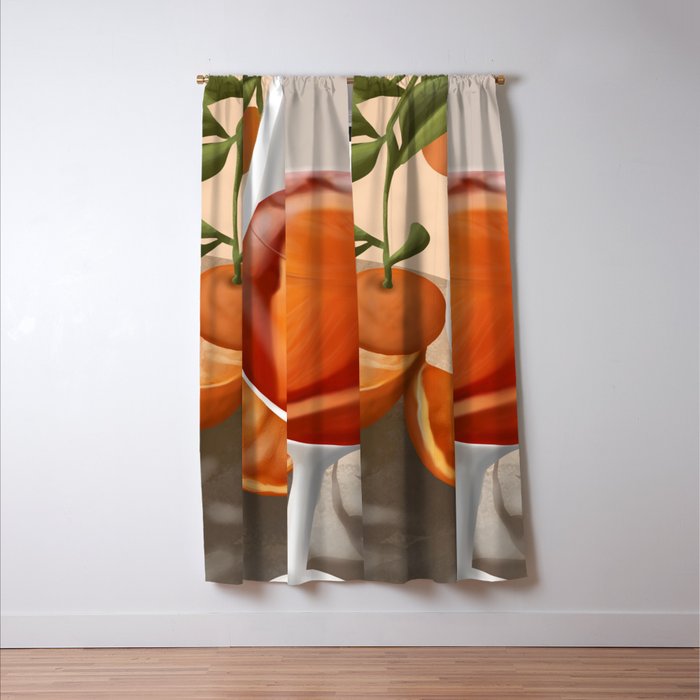 Tangerine Dream Window Curtain Gallery Image 3