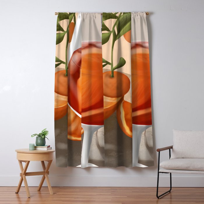 Tangerine Dream Window Curtain Gallery Image 5