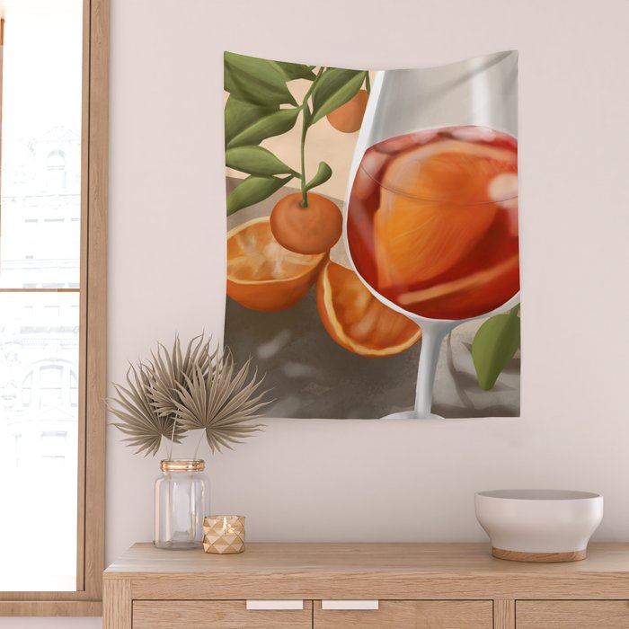 Tangerine Dream Wall Tapestry Gallery Image 2