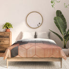 Ombre Concrete Cubes Comforter Gallery Image 3